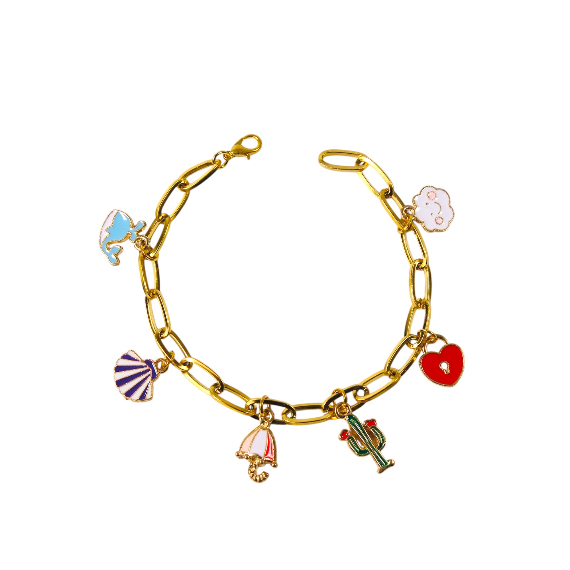 Bracciale Legàmi Riflessi D'oro Personalizzabile