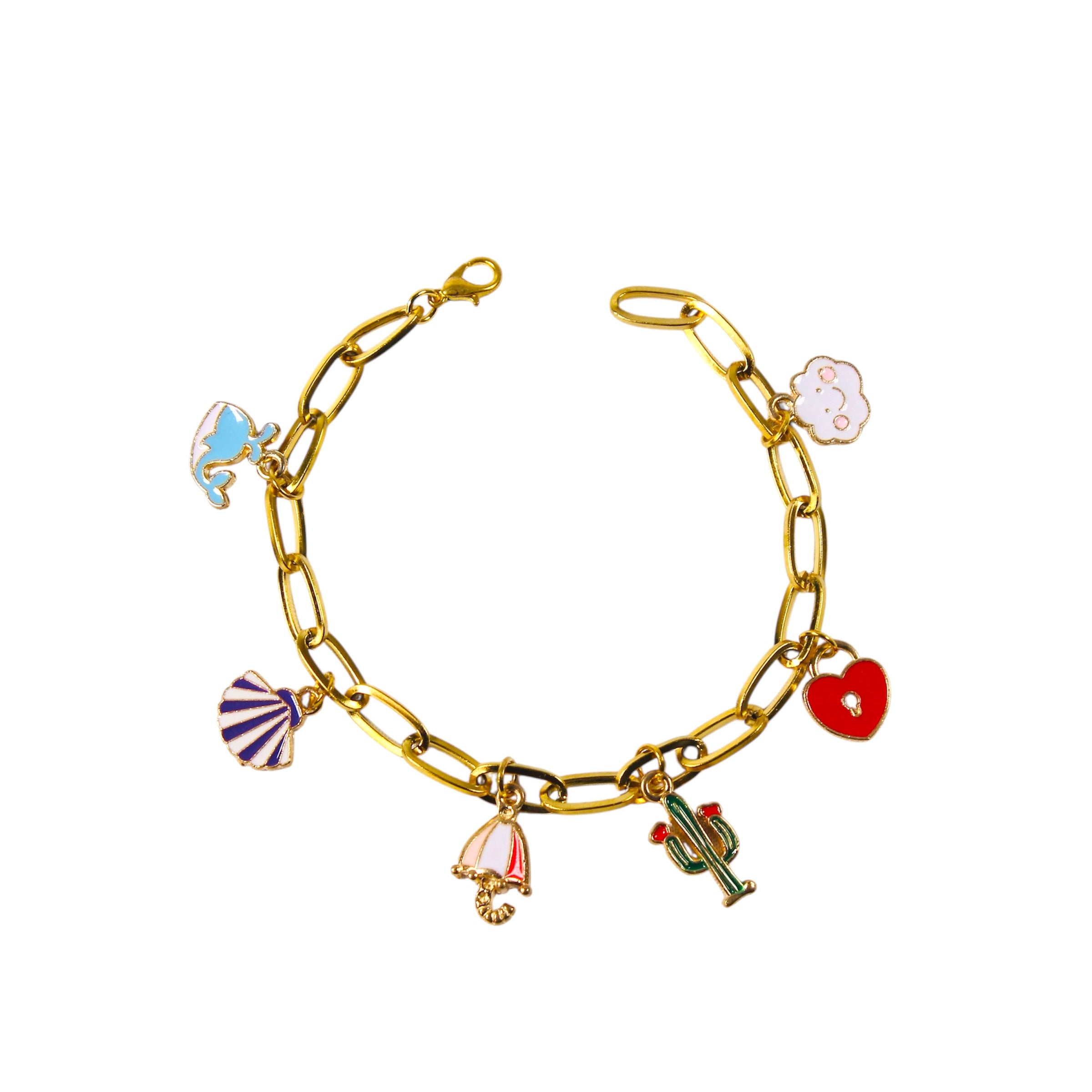 Bracciale Legàmi Riflessi D'oro Personalizzabile