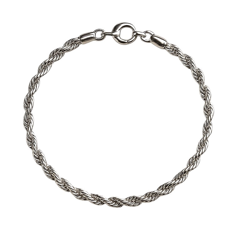 Bracciale Corda (Argento) 3MM