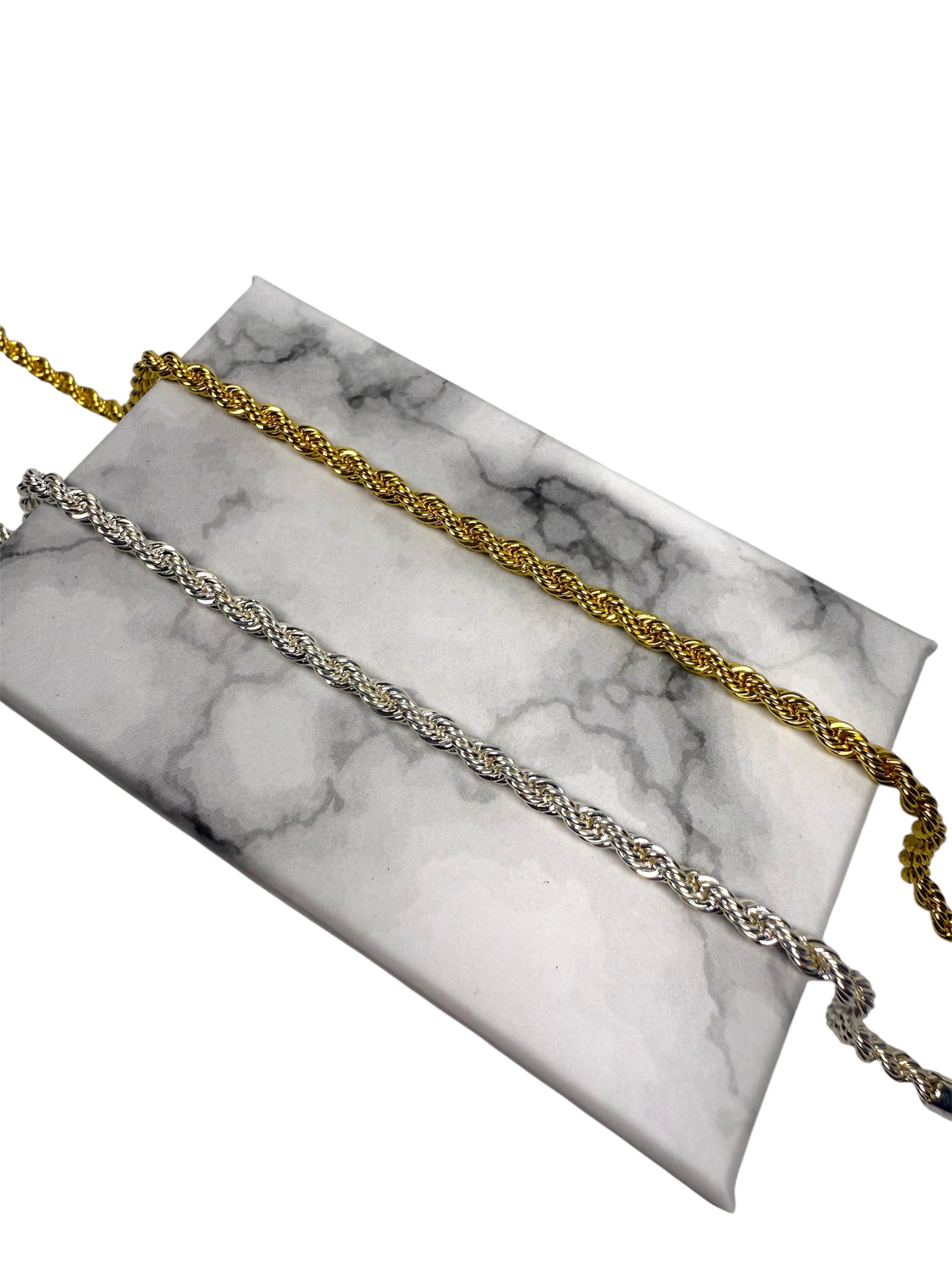 Bracciale Corda (Argento) 3MM