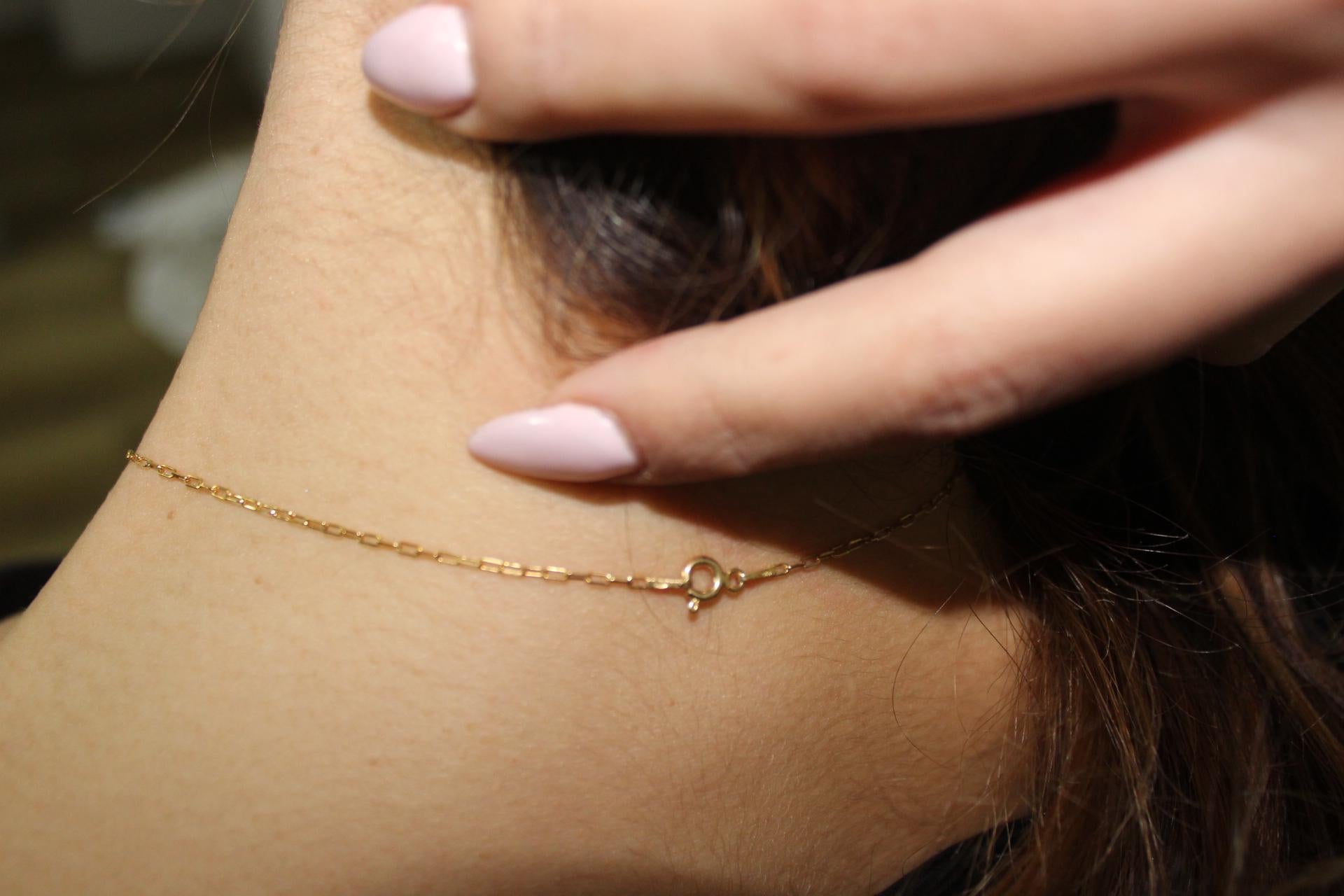 Collana Cuore con Zirconi / ORO